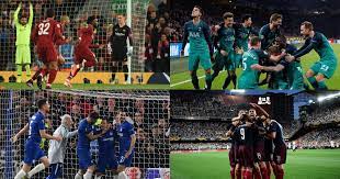The european leagues, represents more than 900 clubs in 32 professional football leagues and associations of clubs in 25 countries across europe. The Year Of The Premier League Twitter Reacts As England Clubs Sweep All 4 European Final Spots