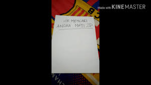 Rumus Togel Mencari Angka Mati 2d Hk Terbaru 2017 99 By Mantan Perawat