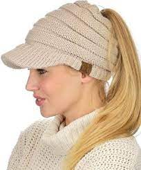 Crochet messy bun beanie | free crochet pattern. 12 Cute Ponytail Beanies Best Winter Hats For Ponytail