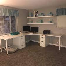 They save space, since most can be. Ikea Craft Room Planner Desk Craft Desk Homeofficedesigncornerdeskideas Ikea Planner Ikea Craft Room Ikea Crafts Sewing Room Design