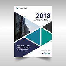Telechargez Blue Creative Annual Report Template Gratuitement Modele De Brochure Dossier De Presentation Page De Garde Modele
