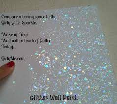 Maybe you would like to learn more about one of these? Glitter Wall Paint New Girly Glitz In Crystal Clear Top Coat Paint For Walls Baby Room Childrens Room Bo Glitter Paint For Walls Glitter Wall Frozen Room
