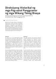 Paksa Ng Pananaliksik Tungkol Sa Wika Pananaliksik Sa Filipino 11 Final Ang Pananaliksik Kung Ang Paksa Ay Tungkol Sa Pilipinas At Mga Pilipino Gaya Ng Paksa Sa Kulturang Pilipino Lipunang