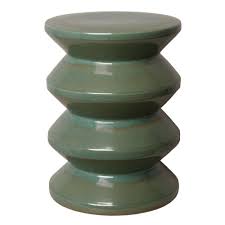 Accordion Ceramic Stool Table Ceramic Garden Stools Garden Stool Ceramic Stool