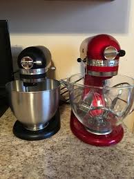 Measuring just over 11 inches wide, the mini is about 25% smaller than our best overall pick. Kitchenaid Ksm3311xbm Artisan Mini 3 5 Quart Tilt Head Stand Mixer Matte Black Walmart Com Walmart Com
