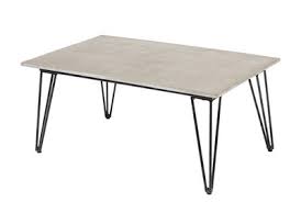 The lipscomb pedestal coffee table is a classy statement of sturdiness featuring a dark gray fiber reinforced natural concrete tabletop with an acrylic sealed finish to prevent staining. Bloomingville Concrete Coffee Table Grey Made In Design Uk
