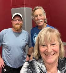 Linda Salmon Reeves and Jan Goble