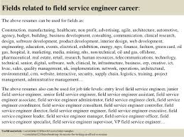 Top 5 Field Service Engineer Cover Letter Samples