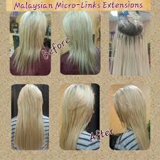 Then twist a small section of your hair and thread through the micro link (cylinder). This Are Before And After For Micro Links Hair Extensions Perfect Hair Micro Links Hair Extensions Hair