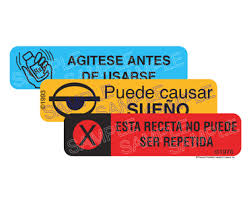Spanish Pharmacy And Nursing Auxiliary Labels Dvm360
