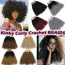 Cool hair ideas for adults and teens, girls. Shop Marlybob Crochet Hair 6 Small Packs Lot Crochet Braids Jerry Curly Hair Extensions Ombre Synthetic Braiding Hair 100g Online From Best Hair Braids On Jd Com Global Site Joybuy Com