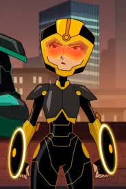 Gogo Tomago From Big Hero 6 In Black Yellow Battle Suit Armor Big Hero 6 Big Hero Disney Art
