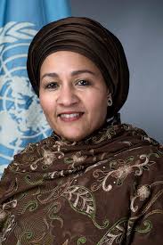 She is presently serving as the cabinet secretary for sports, heritage and culture in kenya. Amina Mohammed Deputy Secretary General United Nations Secretary General