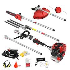 52cc petrol multi function 5 in 1 garden tool with extension pole engine type: Aosome 52cc 5 In 1 Professional Petrol Multi Function Garden Tool Hedge Trimmer Strimmer Brush Cutter Pruner Chainsaw Extension Pole Buy Online In El Salvador At Desertcart 51321625