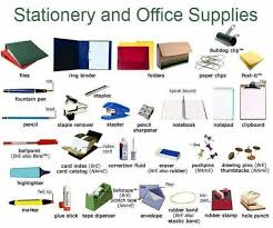 A larger home desk is perfect in bigger homes where you need a lot of workspace. Stationery And Office Supplies Vocabulary In English Eslbuzz Learning English