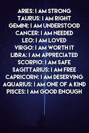 Heal Yourself Affirmations For Each Zodiac Sign Affirmations Healing Affirmations Astrology Dates
