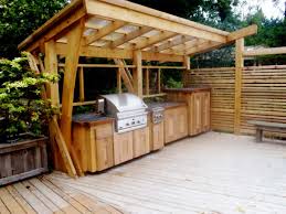 build an outdoor kitchen in the