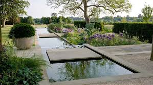 Garden With Rill Cotswold Taverna Gloucestershire Water Features In The Garden Garden Architecture Garden Design