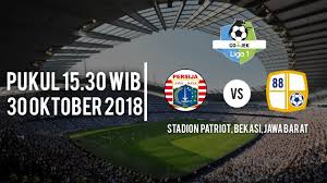 9:39 tvonenews 522 585 просмотров. Jadwal Pertandingan Persija Jakarta Vs Barito Putera Selasa 30 10 2018 Pukul 15 30 Wib Youtube