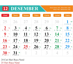 Format mendatar dan menegak (orientasi dokumen lanskap dan potret); Desain Kalender Tahun 2018 Lengkap Jawa Hijriyah Dan Indonesia