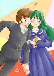 Ataru and Lum (Urusei Yatsura) | Anime, Anime cupples, Manga illustration