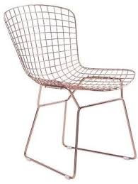 Rose Gold Dining Chair Set Of 2 Rose Gold Decor Home Rose Gold Decor Home Interior Design Rose Gold Home Ap Decoracao De Casa Cadeiras De Metal Rose Gold