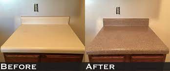 Feel trapped by your old, dingy laminate kitchen countertops but don't have the cash to upgrade to natural stone? Kitchen Countertop Resurfacing Quality Restoration Inc Fort Wayne In