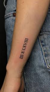 We did not find results for: 50 Sensational Roman Numeral Tattoos Tattoo Me Now