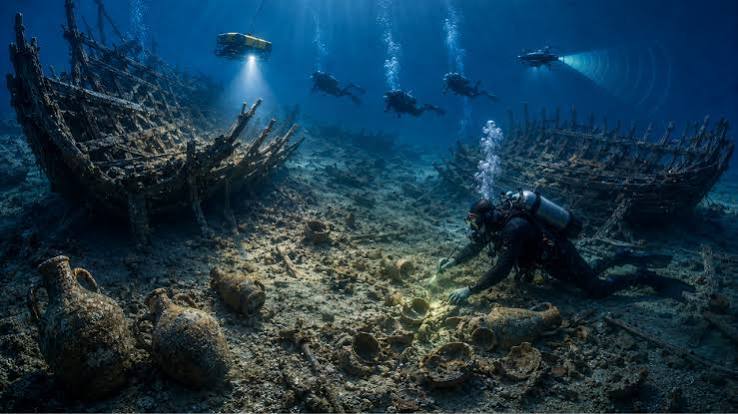 Scientists discover massive ancient ship graveyard with 150 hidden  shipwrecks beneath Gibraltar waters | - The Times of India