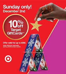 Merry christmas branches holiday card set set of 10. Target S Massive One Day Gift Card Sale Is Happening This Sunday Dec 2