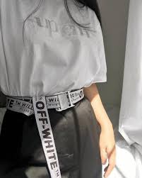 Pin By Karina Harada On Design Picture File Fashion Off White Belt Clothes
