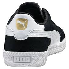 These were rip offs as i wore it only a few times. Puma Astro Cup Herren Sneaker Low Top Schwarz 364423 02 Sneakerprofi De