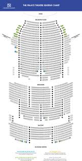 palace theatre seating chart theatre theater seating palace