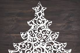 Download Christmas Tree Mandala Graphic By Fortunasvg Creative Fabrica PSD Mockup Templates