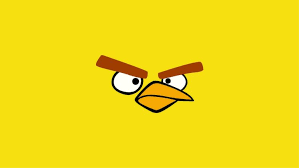 Thus, i make it my task to ensure that there are no birds capable of flight anywhere. Video Games Minimalistic Yellow Angry Birds Yellow Background Wallpapers Hd Desktop And Mobile Backgrounds