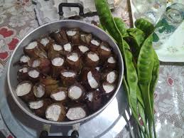 Hasilpenulisanku) selepas pulut periuk kera dikukus (sumber: Lemang Periuk Kera