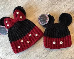 From cozy sweaters to colorful scarves, these knitting patterns cater to every skill level and offer a variety of stitches to try in every project. Mickey Minnie Mouse Hat Hand Made Personalized Hats With Etsy In 2020 Crochet Mickey Mouse Mickey Minnie Mouse Personalized Hats