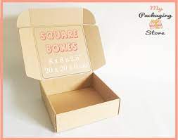 Besides good quality brands, you'll also find plenty of discounts when you shop for box carton gift during big sales. Set Of Cardboard Boxes With Lids Square Box Gift Boxes Medium Etsy Cardboard Boxes With Lids Jewelry Packaging Design Corrugated Box