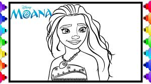 As moana is a story about a girl saving her people and bringing her closer to her family, coloring this with your children will also bring you closer and stronger as a unit. How To Draw And Color Disney S Moana Moana Coloring Page For Kids Youtube