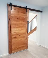 Blackbutt Timber Barn Door Barn Style Doors Wooden Sliding Doors Timber Sliding Doors