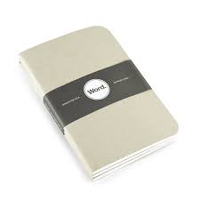 For when you're feeling expansive. Word Pocket Ruled Notebook Set Of 3 3 5 X 5 5