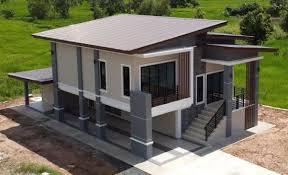 Minimalis modern joglo klasik pelana konntemporer, cakep! 57 Desain Atap Ideas In 2021 Rumah Atap Modern Bungalow House Design Bungalow Style House Plans