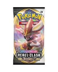 Pokemon sword and shield single cards. Pokemon Sword And Shield Rebel Clash Booster Pack Trading Card Game