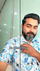 No beard filter new trending try u also #foryou #foryoupage #noorusamee008