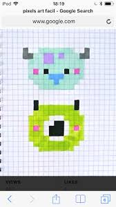 Pin De Mariya Shevcova En Fimo Dibujos En Cuadricula Punto De Cruz Disney Dibujos Pixelados