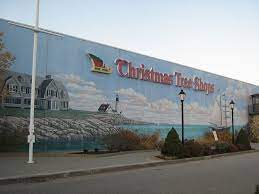 Wall Mural At The Christmas Tree Shops Scarborough Maine Usa Christmas Tree Shop Beautiful Places To Visit Old Orchard Beach