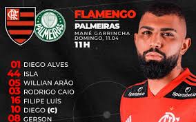 Jun 23, 2021 · para a partida, o rb bragantino deve ir a campo com o mesmo time que venceu o flamengo na última rodada do brasileirão. Saiu O Flamengo Esta Escalado Para Jogo Contra O Palmeiras