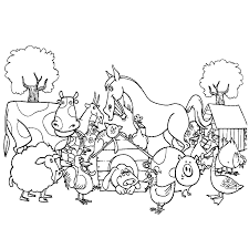 Dieren kleurplaten dieren activiteiten boerderij leven dieren dibujo baby knutselen kleurplaten alfabetisch overzicht met kleurplaat. Leuk Voor Kids Allerlei Dieren Die Je Vindt Op Een Boerderij