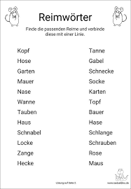 In der rechten navigation finden sich zahlreiche weitere übungen zum gedächtnistraining. Reimworter Gratis Ratsel Zum Ausdrucken Ratsel Zum Ausdrucken Reimworter Finden Lernen Tipps Schule