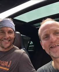Matthew Mcconaughey and Woody Harrelson Speaking Together